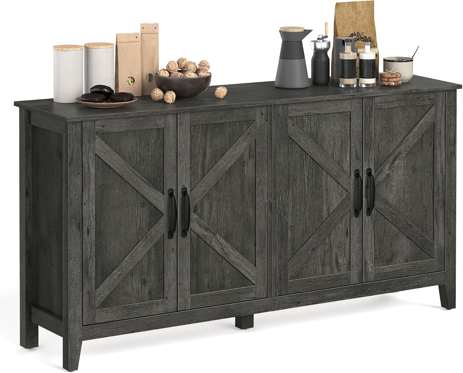 VASAGLE LIRY Collection - Storage Cabinet, Buffet Cabinet, Sideboard, Credenza