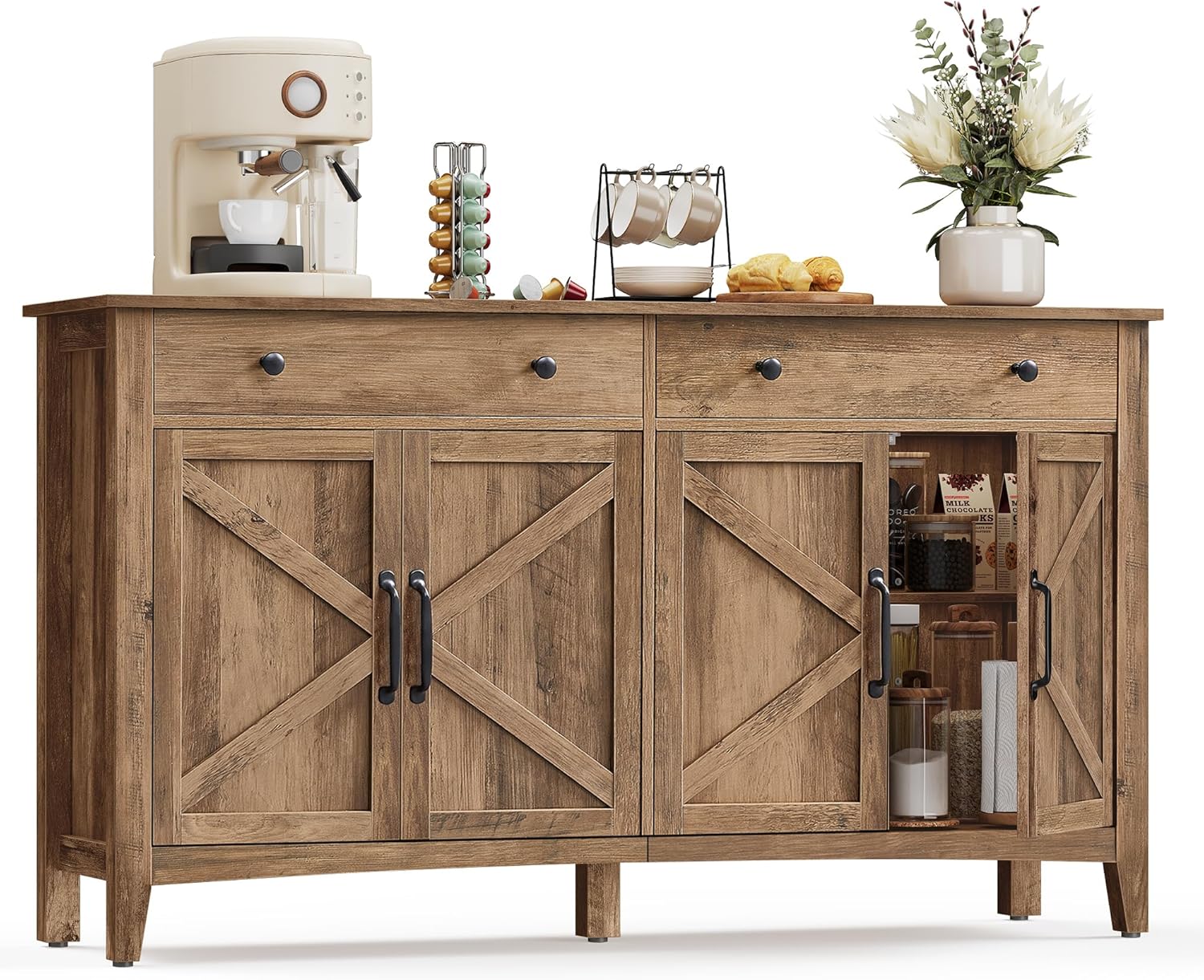 VASAGLE LIRY Collection - Storage Cabinet, Buffet Cabinet, Sideboard, Credenza